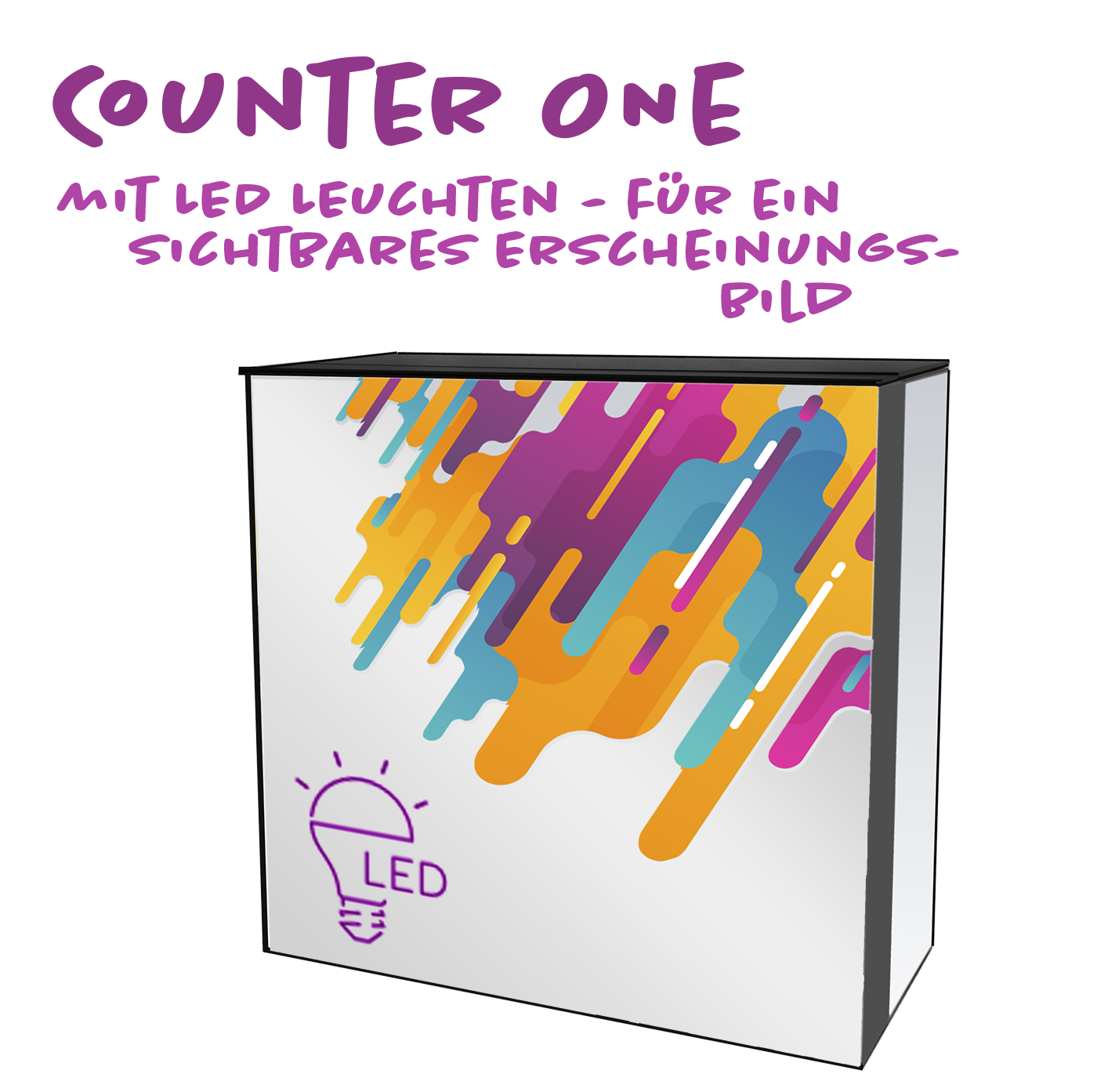 Counter One mit LED